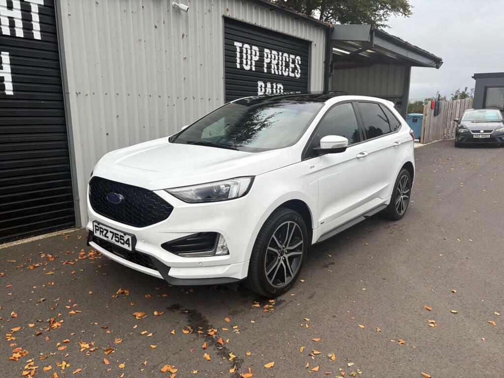 Ford Edge 2.0 Ecoblue St-line Awd Euro 6 S S PRZ7554 White #6