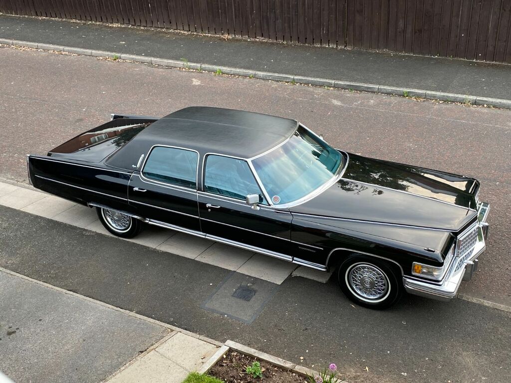 Cadillac Brougham Fleetwood 8.2 V8 SCA98P Black #2