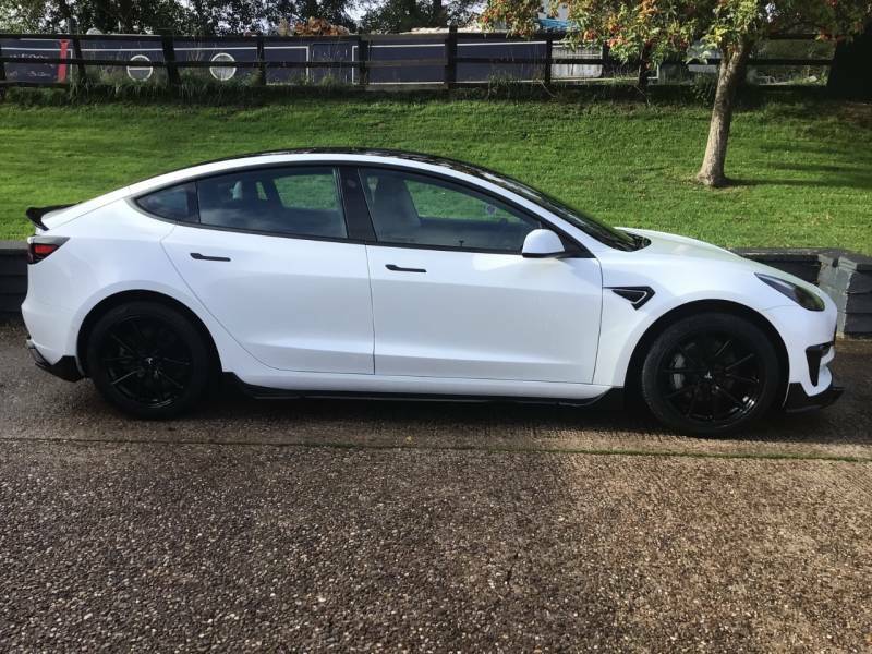 Tesla Model 3 Long Range Awd - 2020 70 LD70AAK White #3