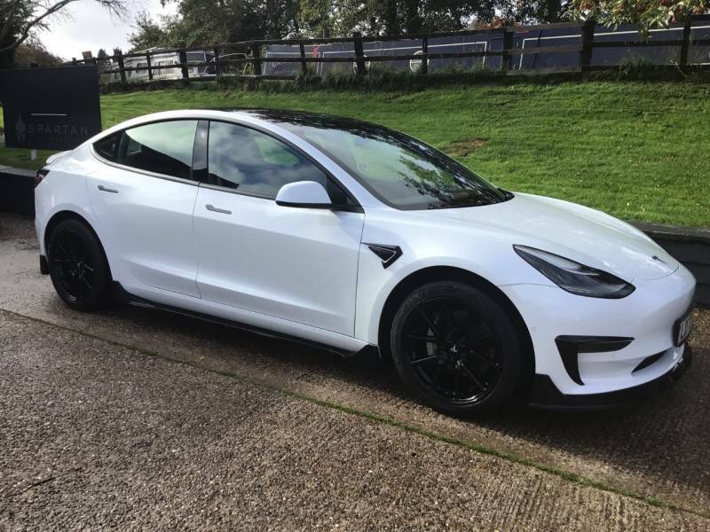 Tesla Model 3 Long Range Awd - 2020 70 LD70AAK White #2