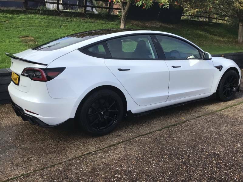 Tesla Model 3 Long Range Awd - 2020 70 LD70AAK White #4