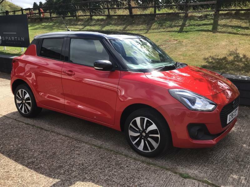 Suzuki Swift 1.2 Dualjet Shvs Sz5 Allgrip - 2018 18 GY18XCT Red #2