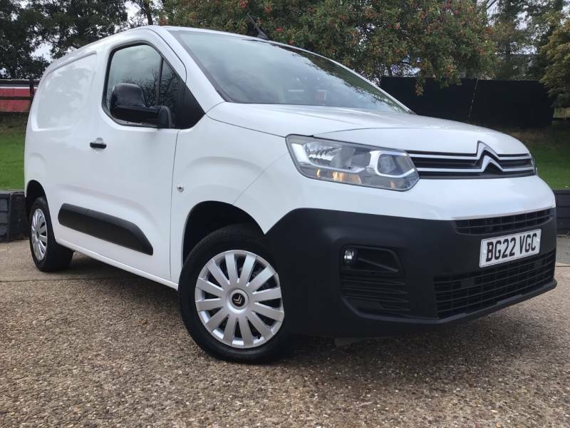 Citroen Berlingo 1.5 Bluehdi 1000Kg Enterprise Pro 100Ps 6 Speed White