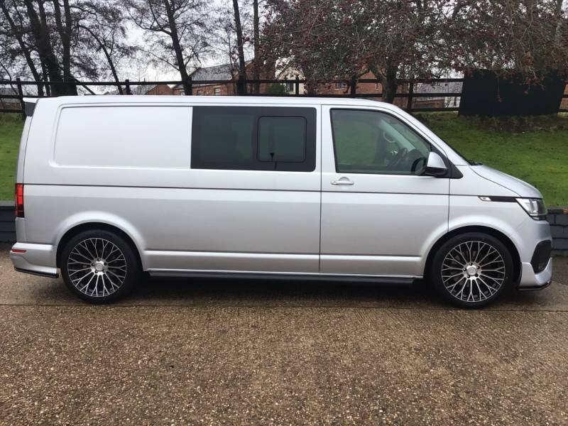 Volkswagen Transporter 2.0 Tdi 150 Highline Kombi Van - 2021 21 GC21YMF Silver #3