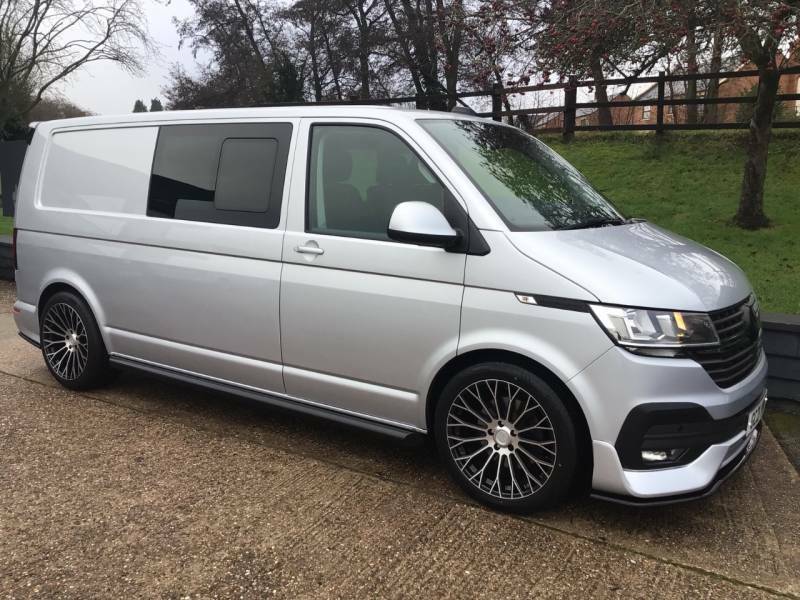 Volkswagen Transporter 2.0 Tdi 150 Highline Kombi Van - 2021 21 GC21YMF Silver #2