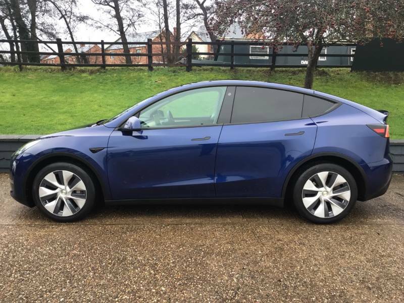 Tesla Model Y Long Range Awd - 2022 72 BL72JZM Blue #6