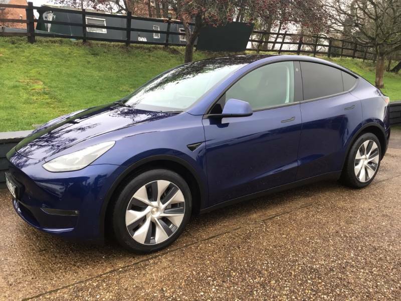Tesla Model Y Long Range Awd - 2022 72 BL72JZM Blue #5