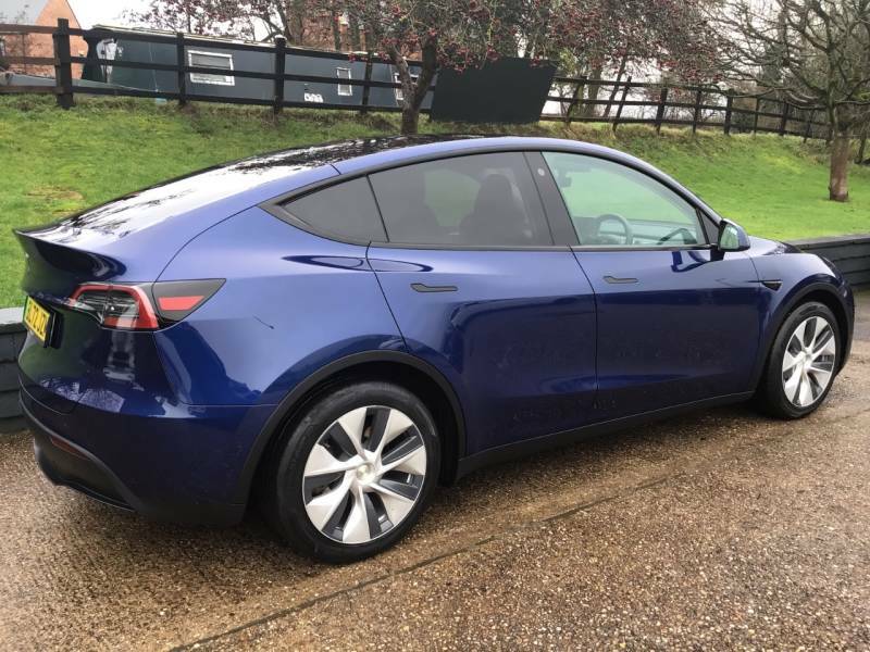 Tesla Model Y Long Range Awd - 2022 72 BL72JZM Blue #4