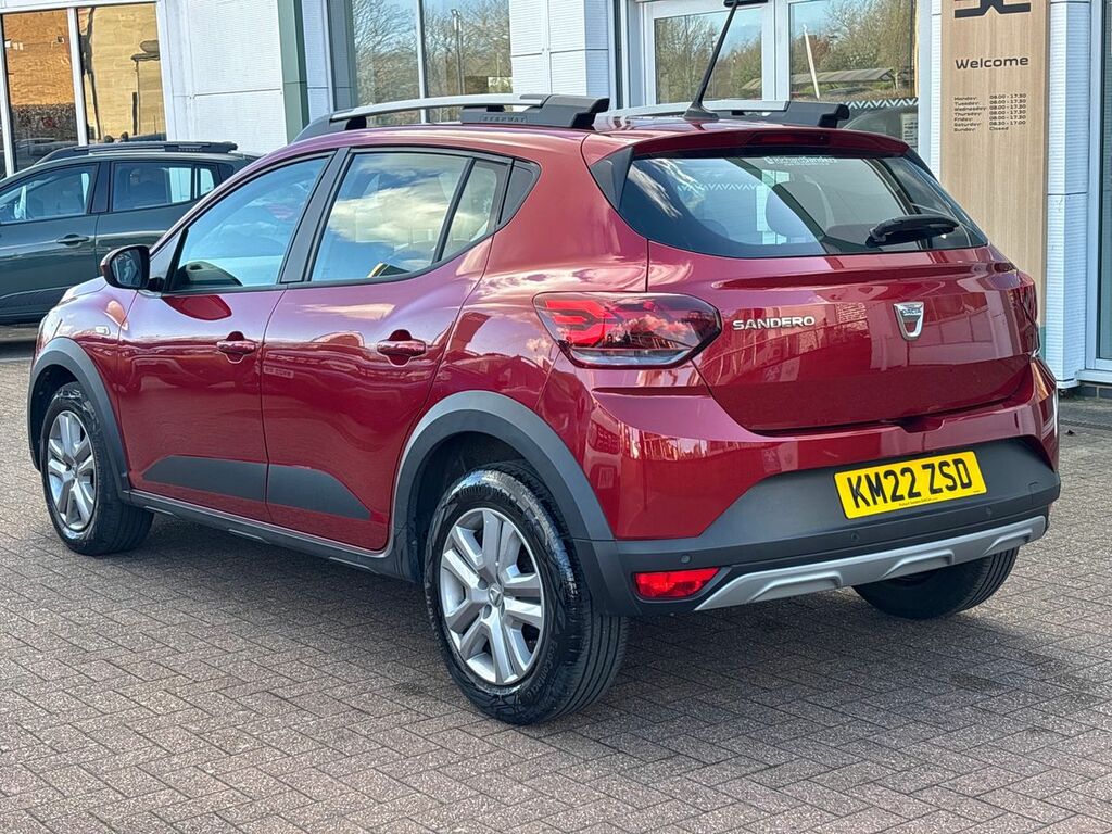 Dacia Sandero Stepway 1.0 Tce Comfort Hatchback Euro 6 KM22ZSD Red #5