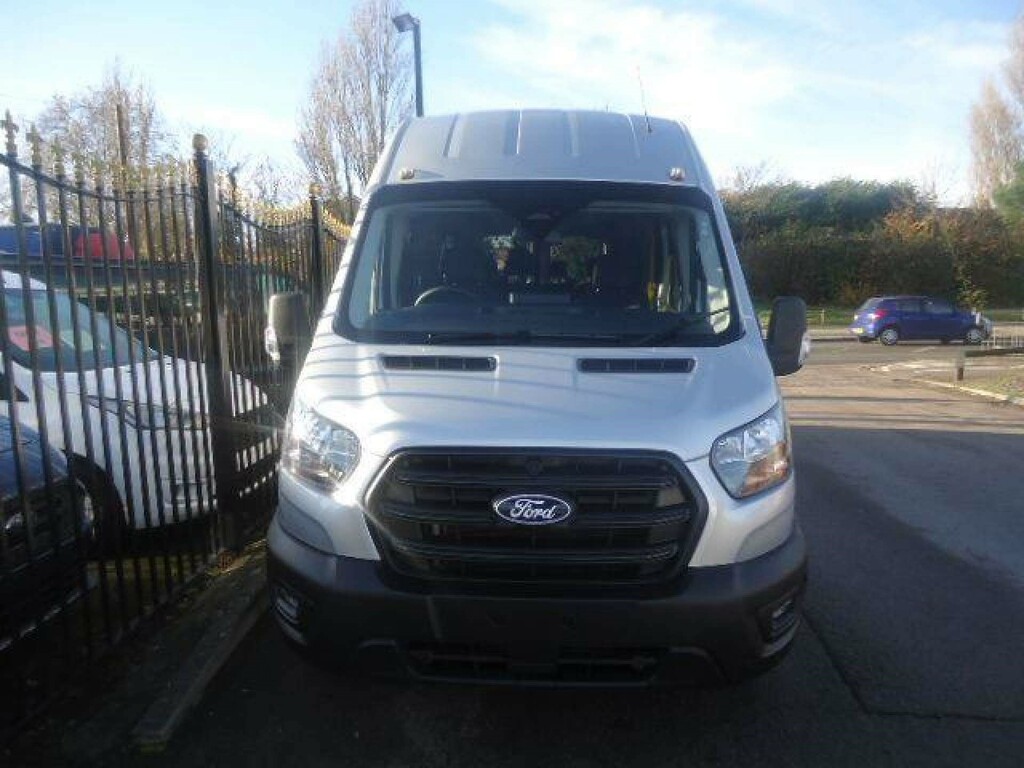 Ford Transit Custom 460 Ecoblue Trend Minibus Rwd Drw L4 Silver #2