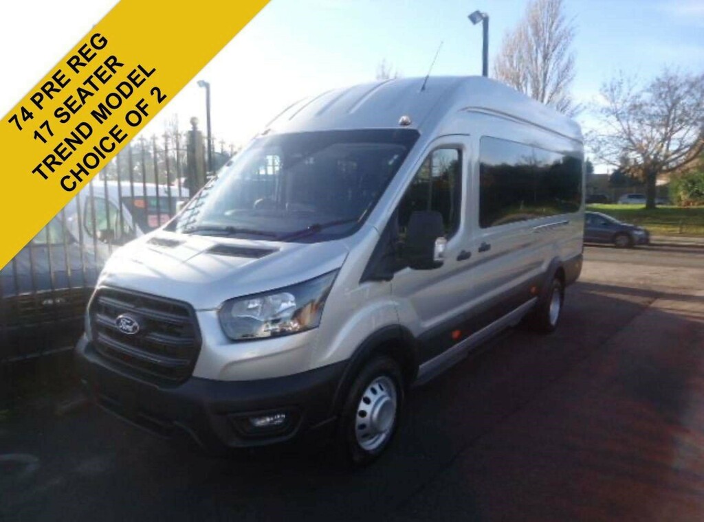 Ford Transit Custom 460 Ecoblue Trend Minibus Rwd Drw L4 Silver