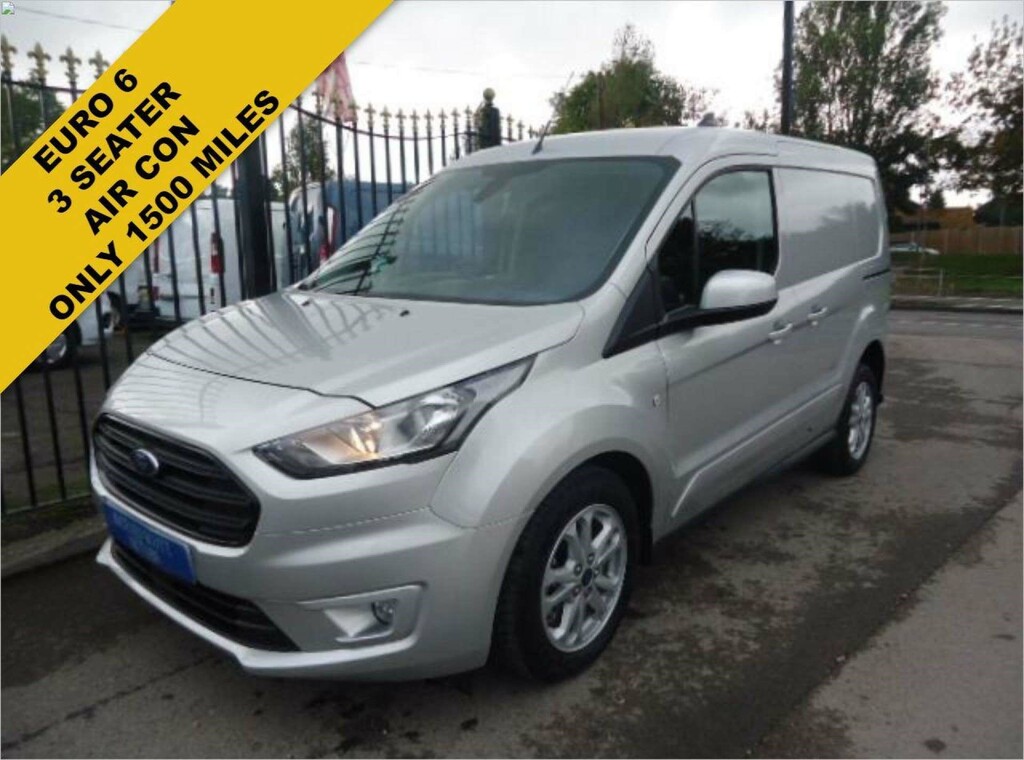 Ford Transit Connect 240 Ecoblue Limited Panel Van L1 Eur Silver
