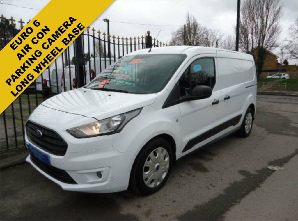 Ford Transit Connect 210 Ecoblue Trend Panel Van L2 Euro White
