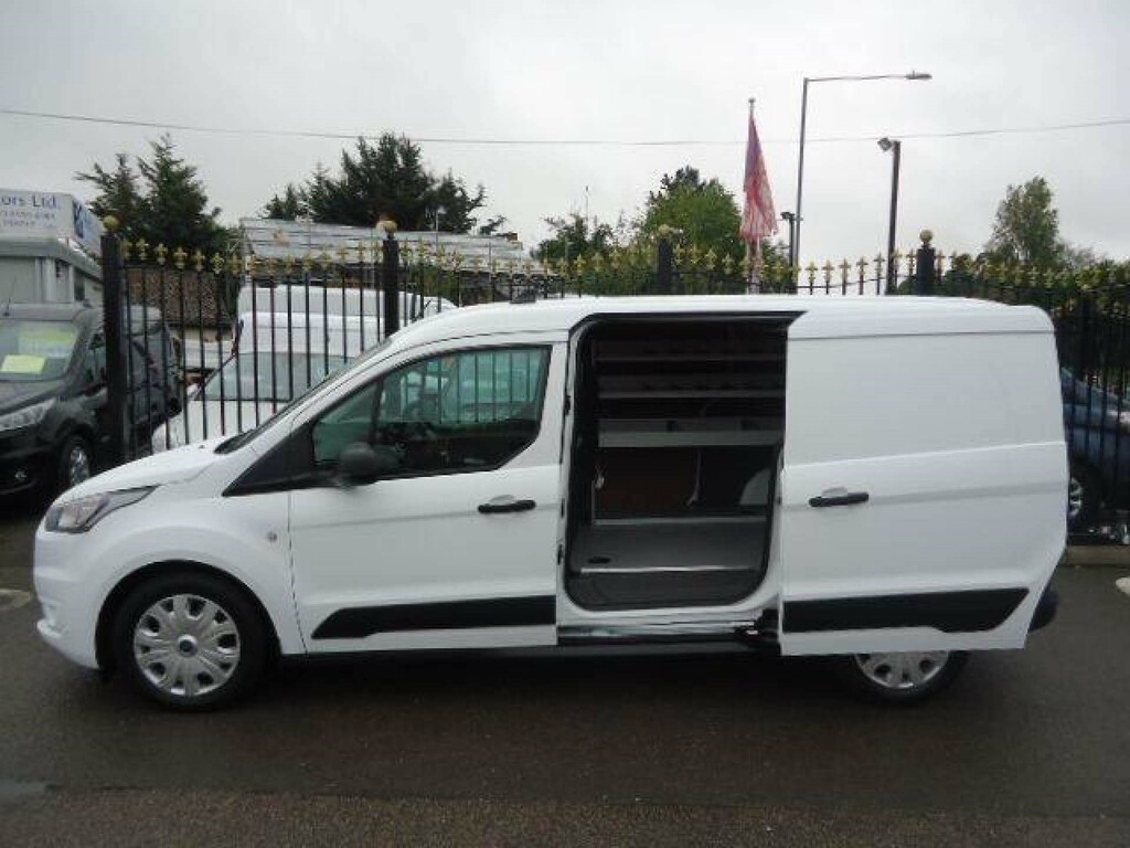 Ford Transit Connect 210 Trend Tdci Internal Racking AJ70GKD White #6