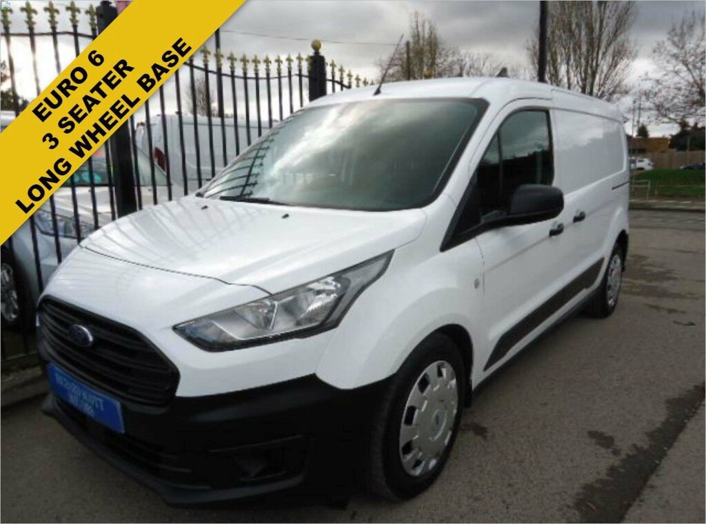 Ford Transit Connect 240 Ecoblue Panel Van L2 Euro 6 Full White