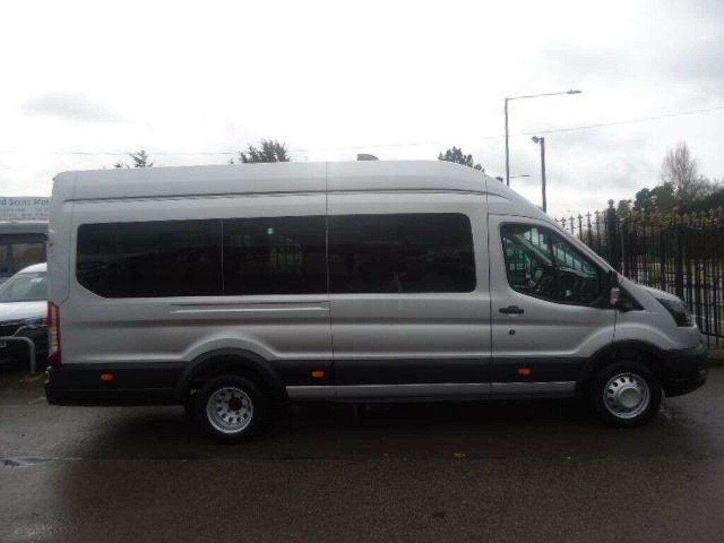 Ford Transit Custom 460 Ecoblue Trend Minibus Rwd Drw L4 YS74UHU Silver #5
