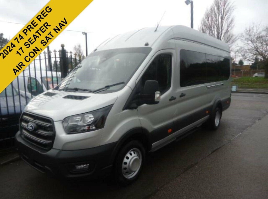 Ford Transit Custom 460 Ecoblue Trend Minibus Rwd Drw L4 Silver