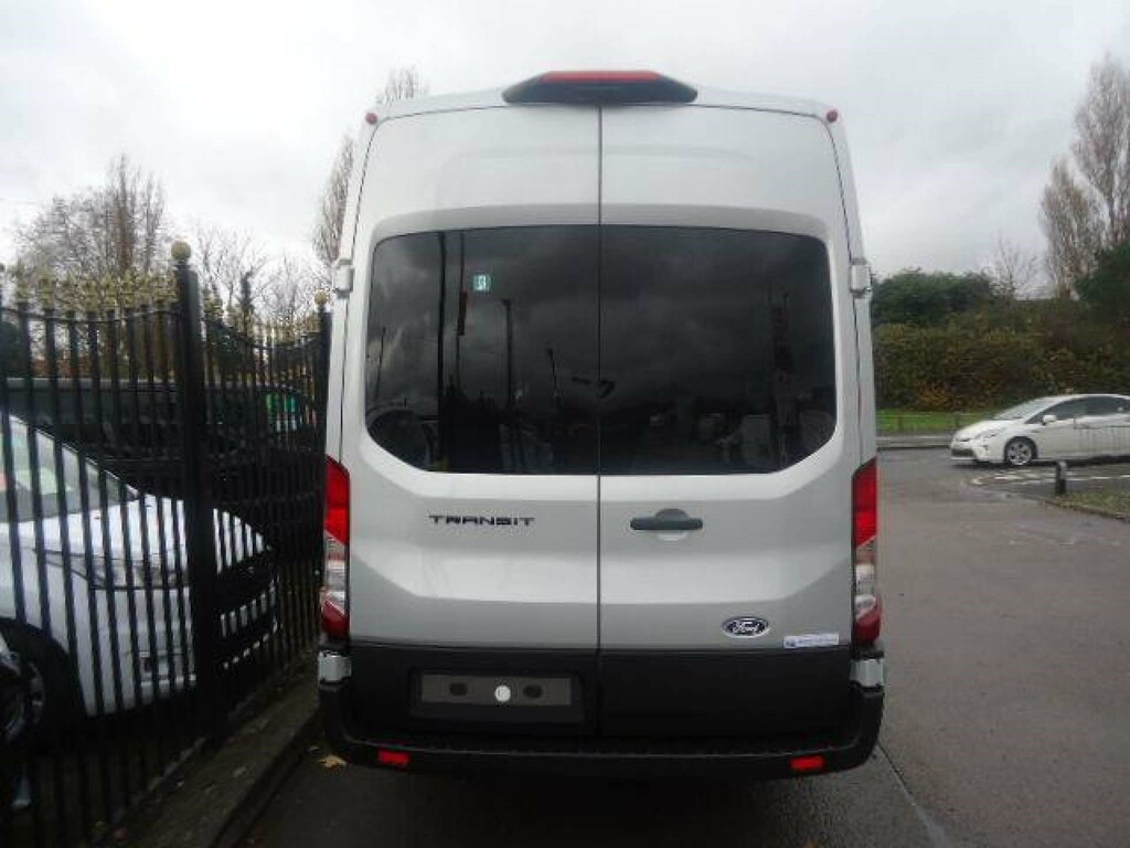 Ford Transit Custom 460 Ecoblue Trend Minibus Rwd Drw L4 YS74UHU Silver #4