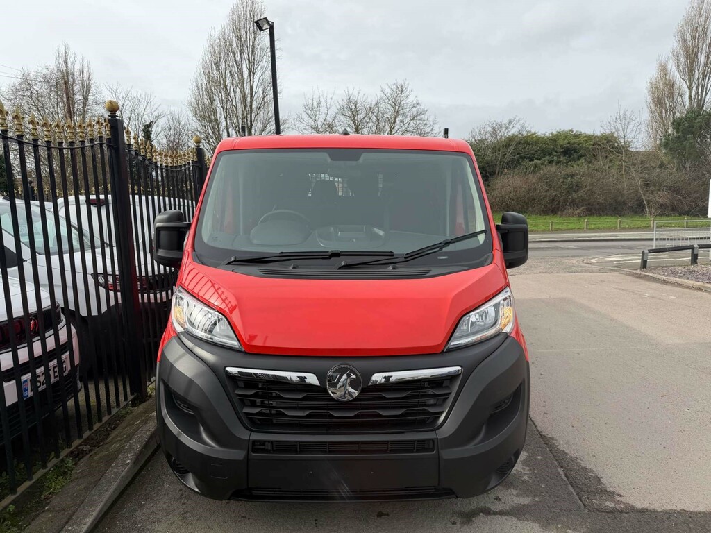 Vauxhall Movano 3500 Biturbo Hd Prime Double Cab Tipper DV26OLG  #6