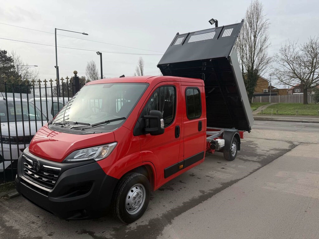 Vauxhall Movano 3500 Biturbo Hd Prime Double Cab Tipper