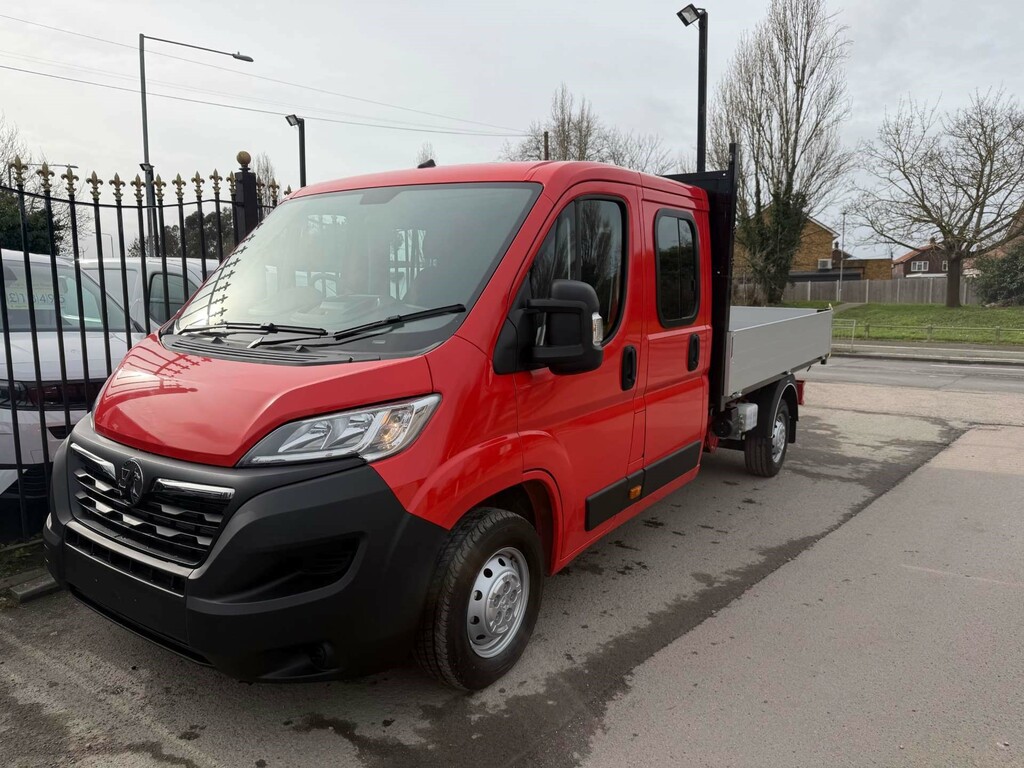 Vauxhall Movano 3500 Biturbo Hd Prime Double Cab Tipper DV26OLG  #4
