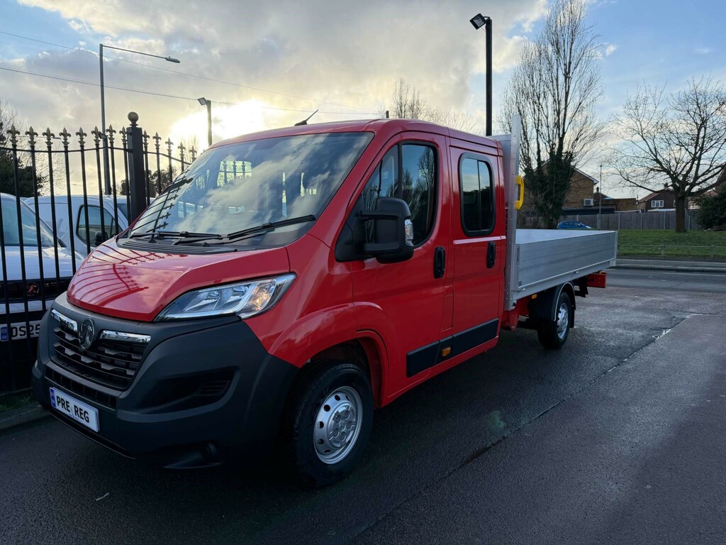 Vauxhall Movano 3500 Biturbo Hd Prime Dropside Double Cab M