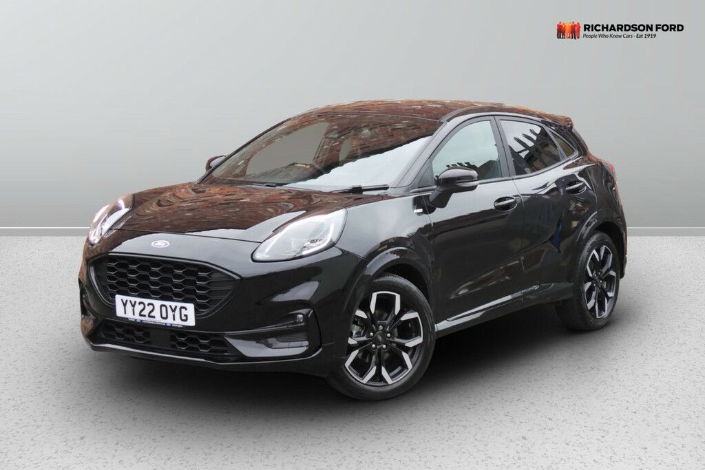 Ford Puma 1.0 Ecoboost Hybrid Mhev St-line X Dct Black