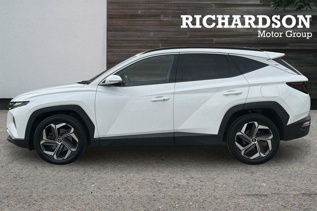 Hyundai Tucson 1.6 H T-gdi Premium Euro 6 Ss YD21TJO White #6