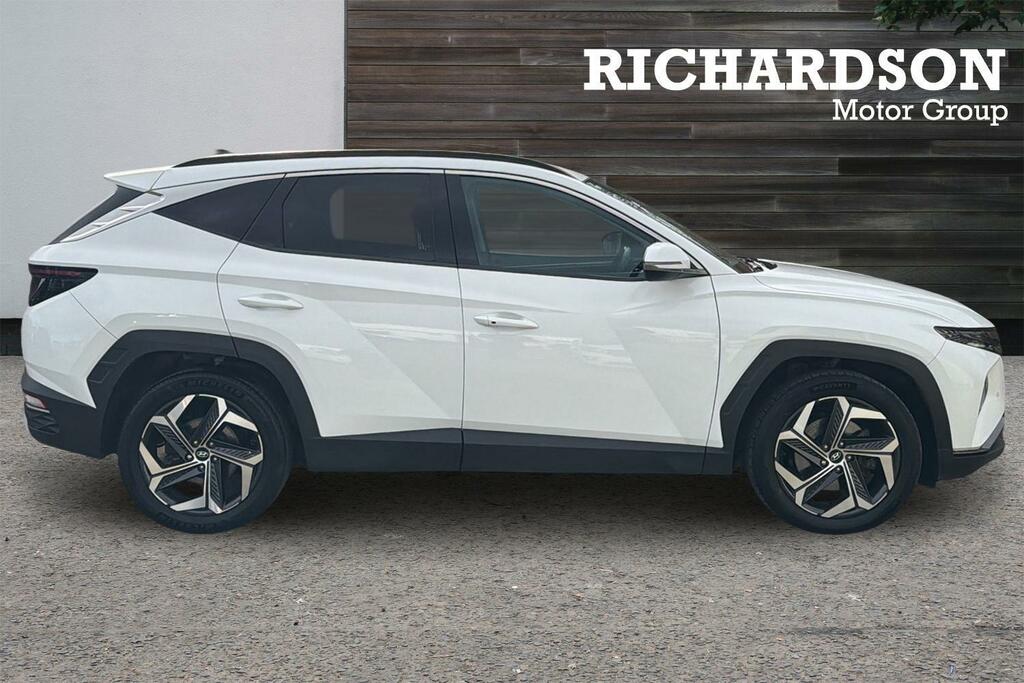 Hyundai Tucson 1.6 H T-gdi Premium Euro 6 Ss YD21TJO White #2