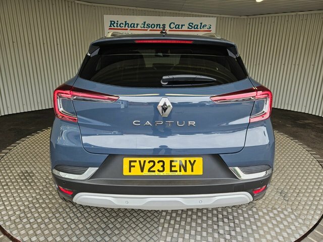 Renault Captur 1.3 Mhev Techno Suv Euro 6 S S FV23ENY Blue #4