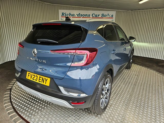Renault Captur 1.3 Mhev Techno Suv Euro 6 S S FV23ENY Blue #3