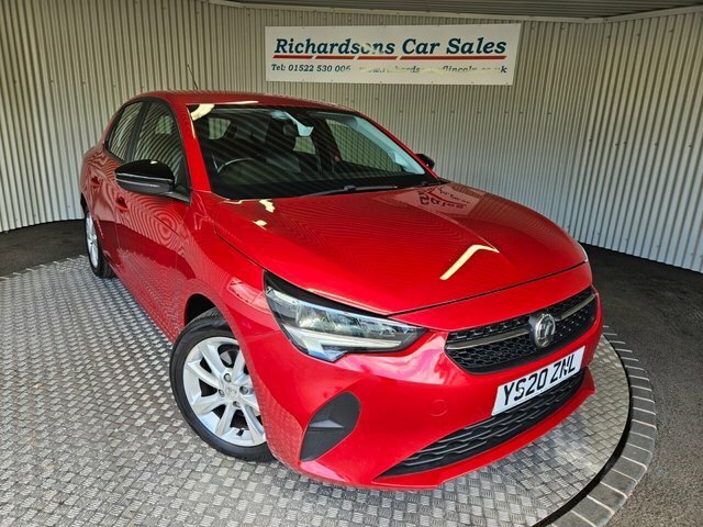 Vauxhall Corsa 1.2 Turbo Se Hatchback Euro 6 S Red