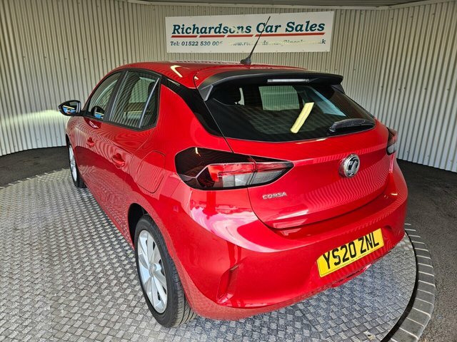 Vauxhall Corsa 1.2 Turbo Se Hatchback Euro 6 S YS20ZNL Red #6