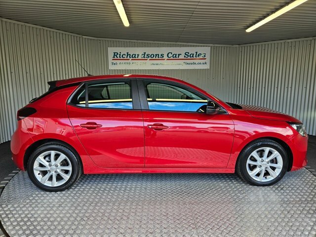 Vauxhall Corsa 1.2 Turbo Se Hatchback Euro 6 S YS20ZNL Red #2