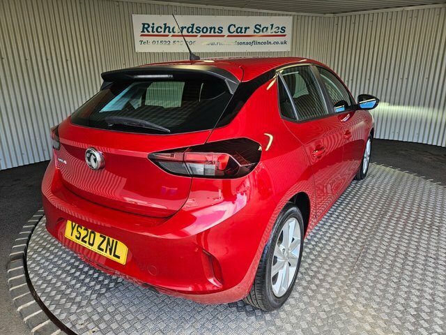 Vauxhall Corsa 1.2 Turbo Se Hatchback Euro 6 S YS20ZNL Red #3