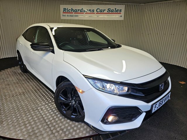 Honda Civic 1.0 Vtec Turbo Sport Line Hatchback Man FJ68WVM White