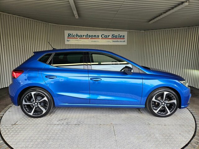 Seat Ibiza 1.0 Tsi Fr Sport Hatchback Euro BV72WBY Blue #2