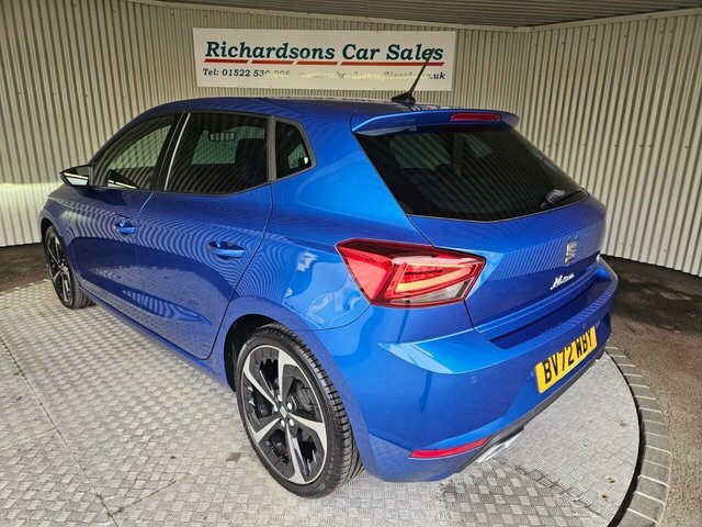 Seat Ibiza 1.0 Tsi Fr Sport Hatchback Euro BV72WBY Blue #6