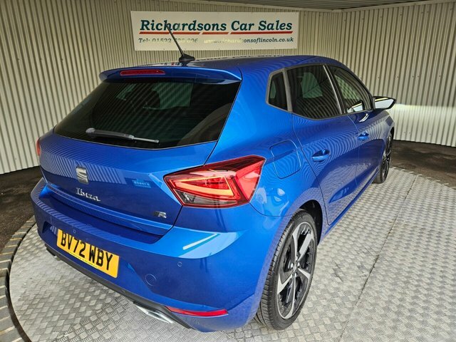 Seat Ibiza 1.0 Tsi Fr Sport Hatchback Euro BV72WBY Blue #3
