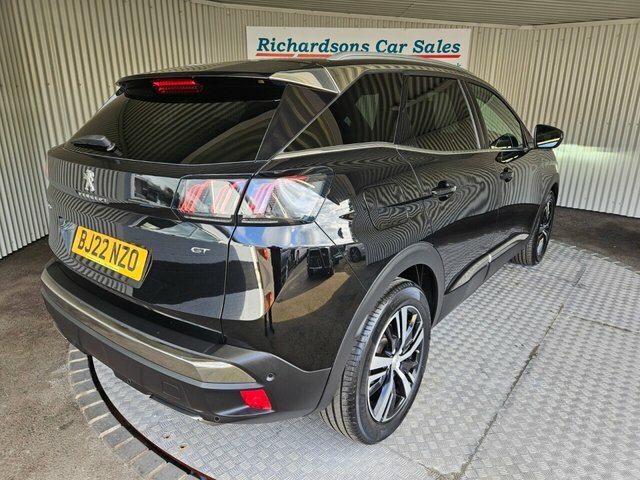 Peugeot 3008 1.2 Puretech Gt Suv Eat Euro 6 S S 1 BJ22NZO Black #3