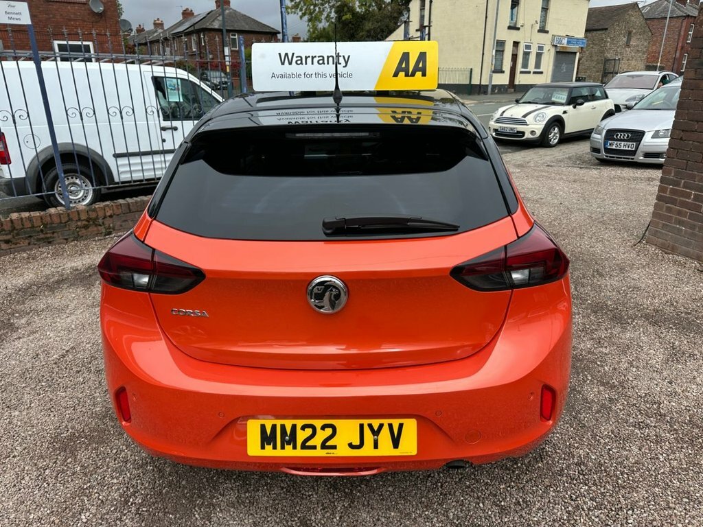 Vauxhall Corsa 1.5L Elite Edition MM22JYV Orange #6