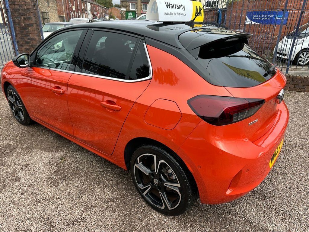 Vauxhall Corsa 1.5L Elite Edition MM22JYV Orange #3