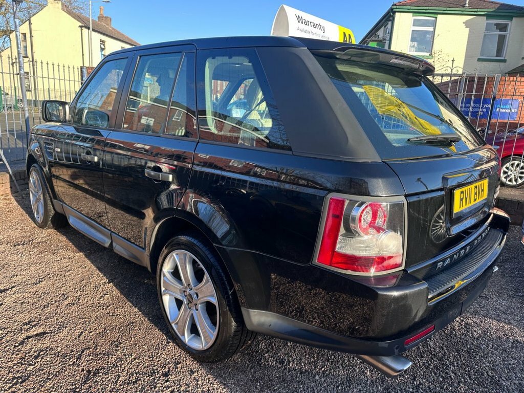 Land Rover Range Rover Sport 3L Hse RV11BVH Black #3