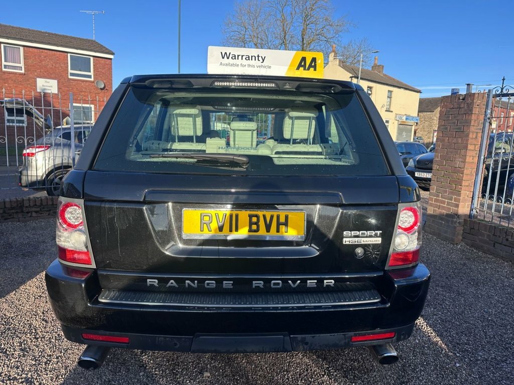 Land Rover Range Rover Sport 3L Hse RV11BVH Black #6