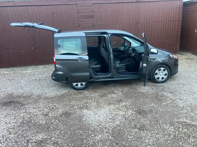 Ford Tourneo Courier Mpv GN19LXP Grey #6