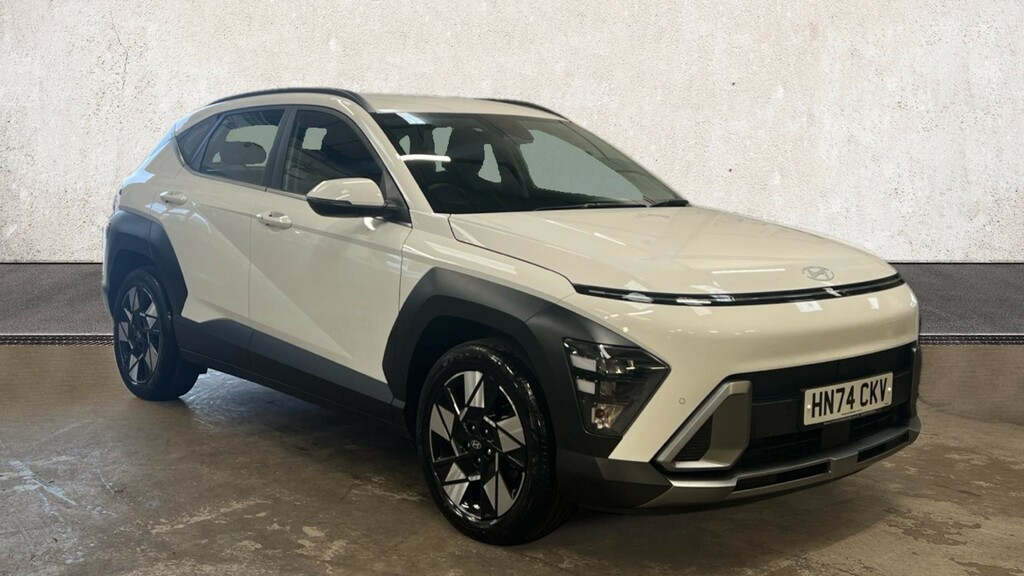 Hyundai Kona 1.6 H-gdi Advance Suv Hybrid Dct Euro 6 HN74CKV White #2