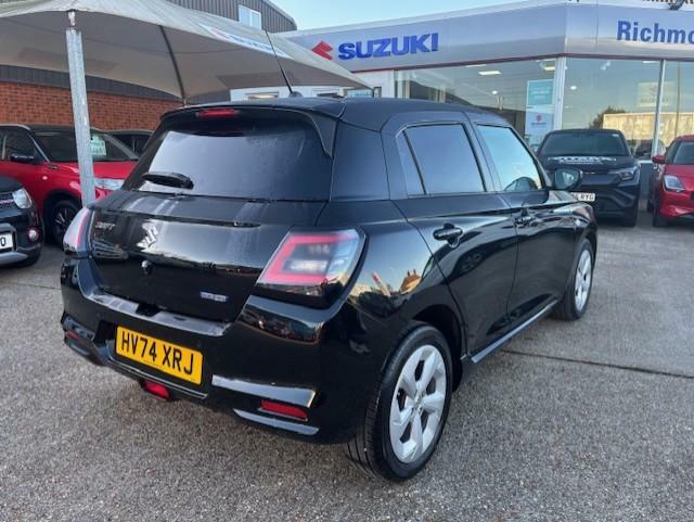 Suzuki Swift 1.2 Mhev Motion Hatchback Hybrid HV74XRJ Black #3