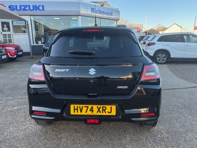 Suzuki Swift 1.2 Mhev Motion Hatchback Hybrid HV74XRJ Black #4