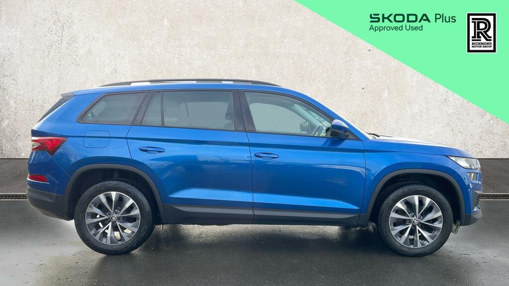 Skoda Kodiaq 1.5 Tsi Act Se Drive Suv Dsg Euro 6 S SR73JWV Blue #4
