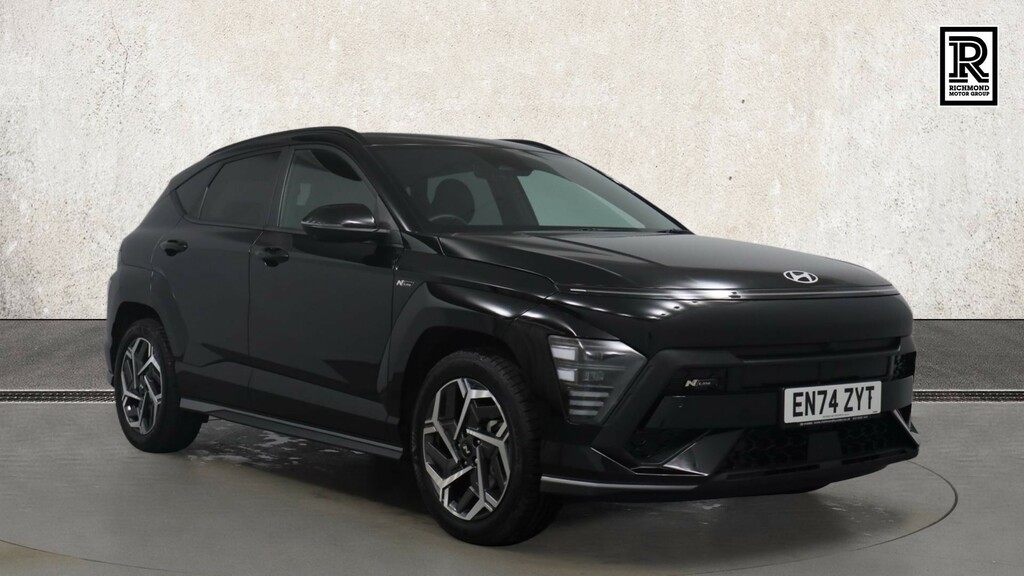 Hyundai Kona 1.6 H-gdi N Line S Suv Hybrid Dct Euro Black